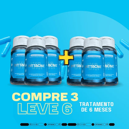 Vittacne - 6 Un. -  60 Cápsulas